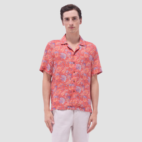 Bugatchi Jackson Floral Camp Shirt