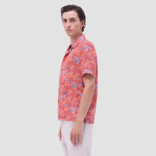 Bugatchi Jackson Floral Camp Shirt