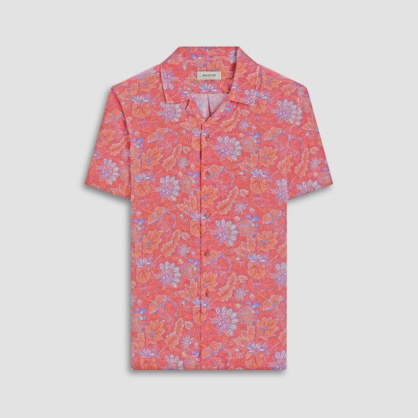bugatchi Jackson Floral Camp Shirt