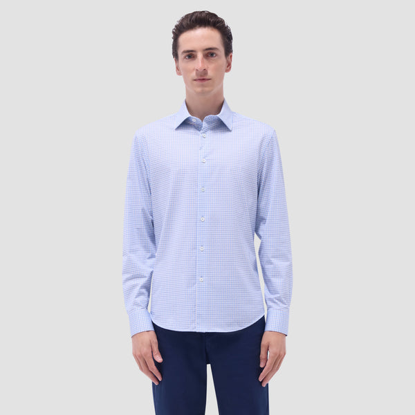 Bugatchi James Gingham Check OoohCotton® Shirt