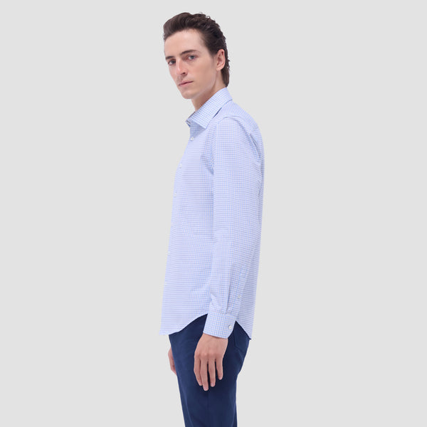 Bugatchi James Gingham Check OoohCotton® Shirt