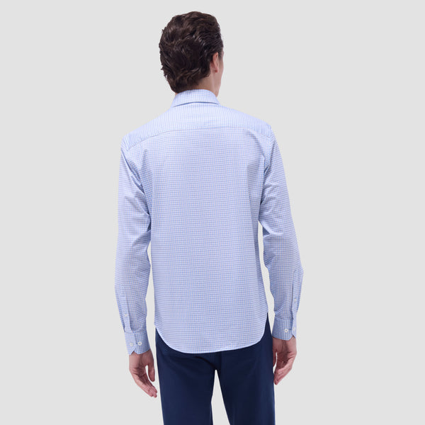Bugatchi James Gingham Check OoohCotton® Shirt