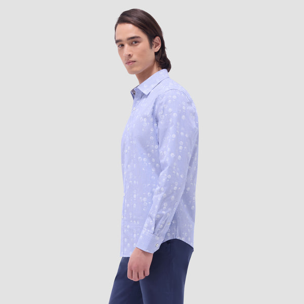 Bugatchi Karl Dot & Stripe Shirt