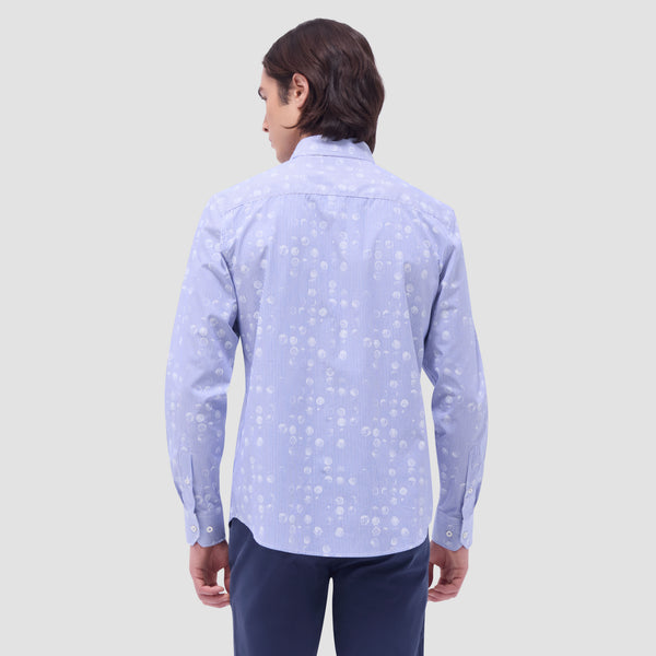 Bugatchi Karl Dot & Stripe Shirt