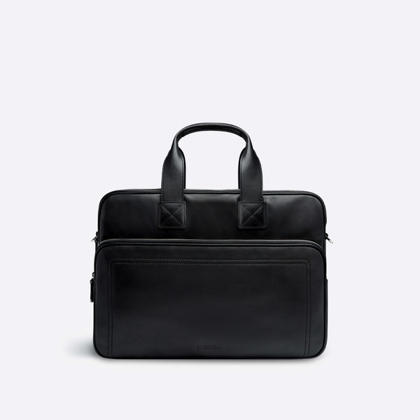 bugatchi Nappa Leather Briefcase