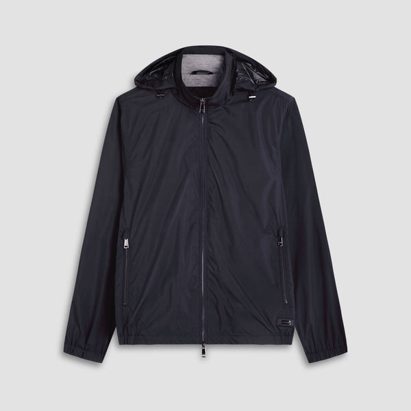 bugatchi Packable Nylon Windbreaker Jacket