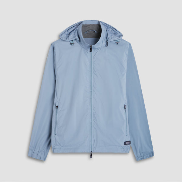 Bugatchi Packable Nylon Windbreaker Jacket