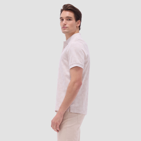 Bugatchi Palm Tree Jacquard Polo Shirt
