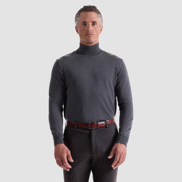 Bugatchi Sawyer Turtleneck Super Merino™ Sweater