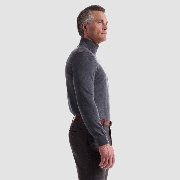 Bugatchi Sawyer Turtleneck Super Merino™ Sweater