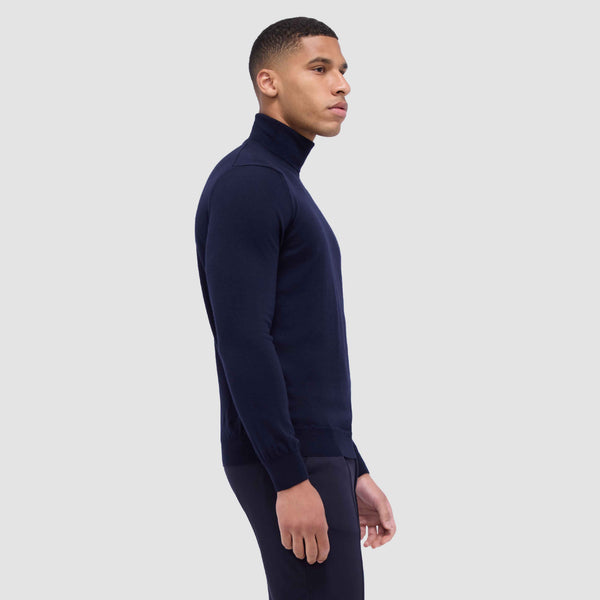Bugatchi Sawyer Turtleneck Super Merino™ Sweater