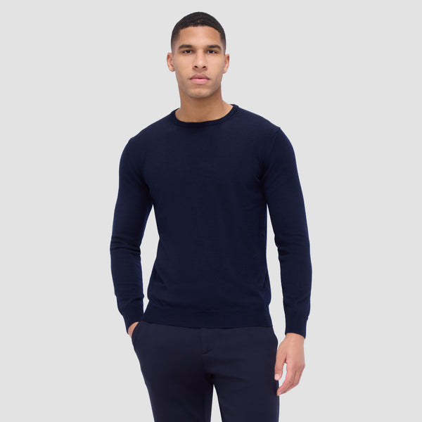 Bugatchi Scott Crew Neck Super Merino™ Sweater
