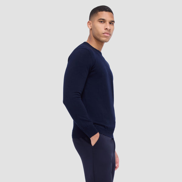 Bugatchi Scott Crew Neck Super Merino™ Sweater