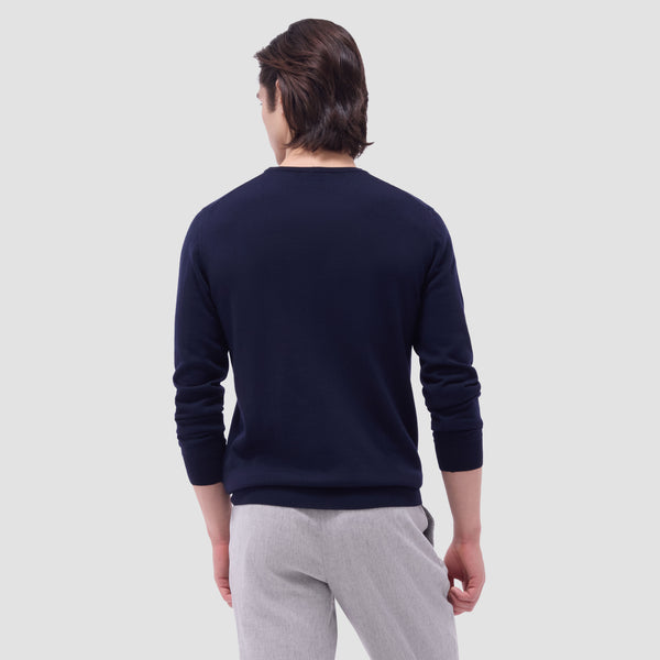 Bugatchi Scott Crew Neck Super Merino™ Sweater
