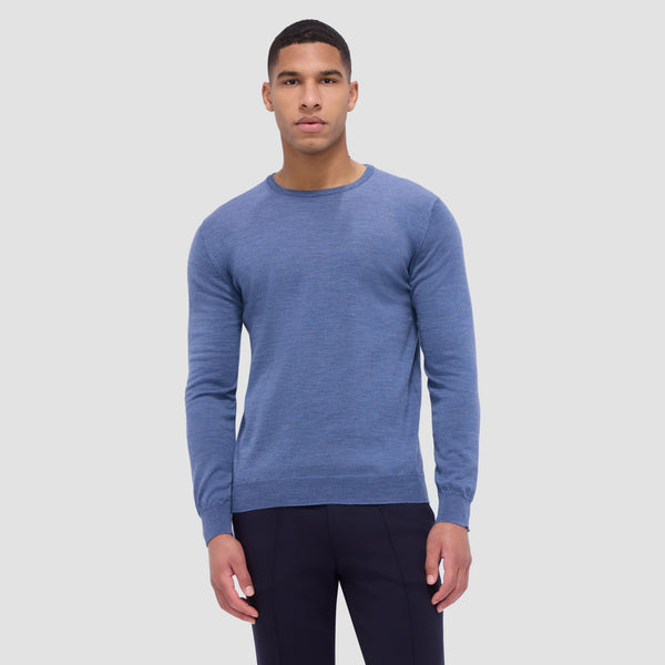 Bugatchi Scott Crew Neck Super Merino™ Sweater