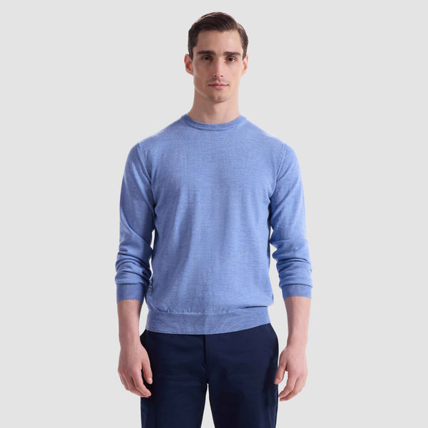 Bugatchi Scott Crew Neck Super Merino™ Sweater