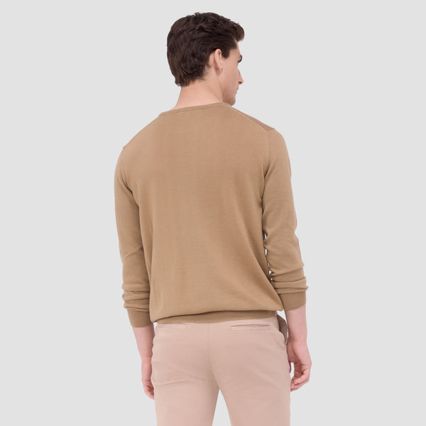 Bugatchi Scott Crew Neck Super Merino™ Sweater