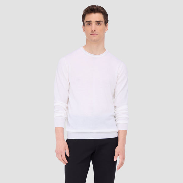 Bugatchi Scott Crew Neck Super Merino™ Sweater