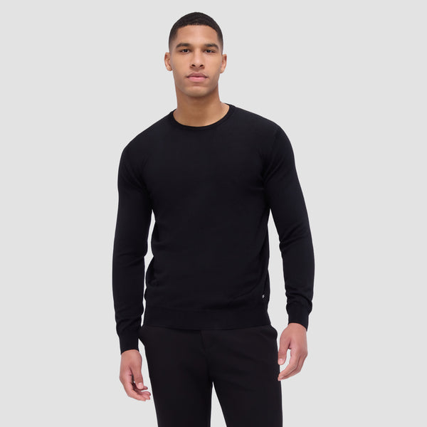 Bugatchi Scott Crew Neck Super Merino™ Sweater