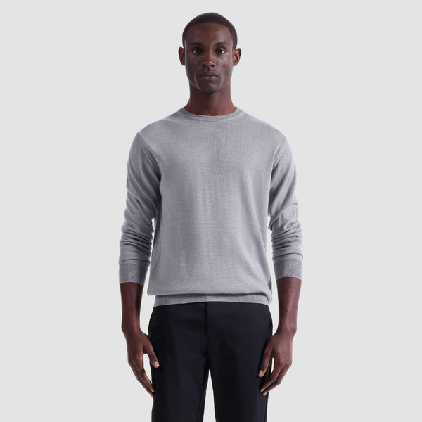 Bugatchi Scott Crew Neck Super Merino™ Sweater