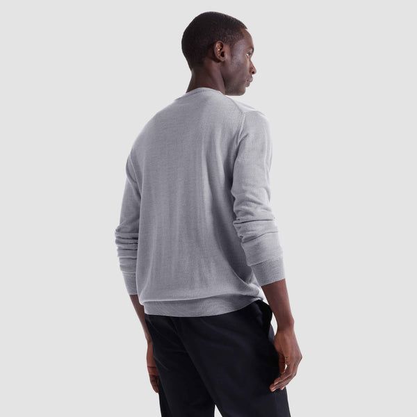 Bugatchi Scott Crew Neck Super Merino™ Sweater