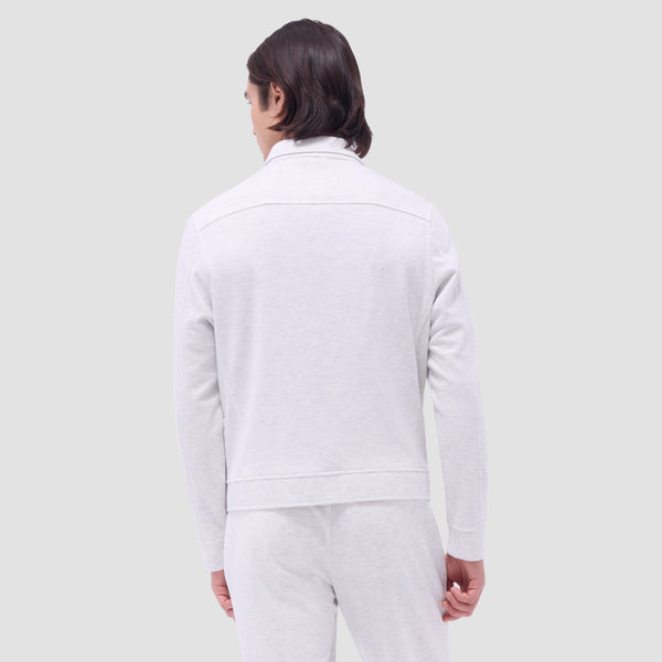 Bugatchi Soft Touch™ Heather Shirt Jacket