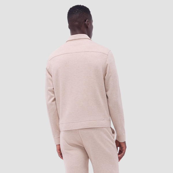 Bugatchi Soft Touch™ Heather Shirt Jacket
