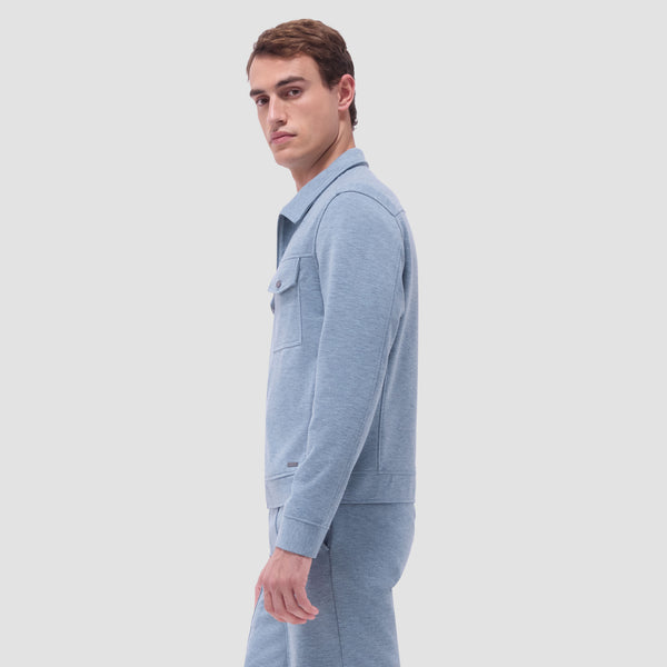 Bugatchi Soft Touch™ Heather Shirt Jacket