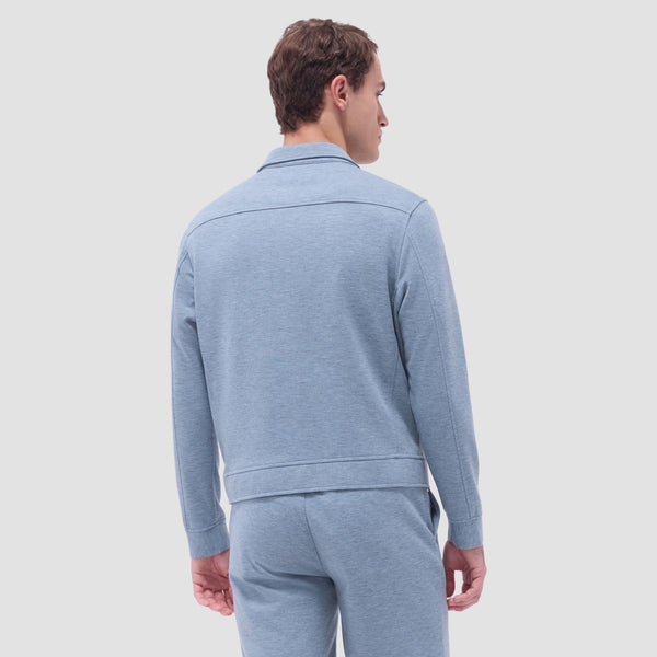 Bugatchi Soft Touch™ Heather Shirt Jacket