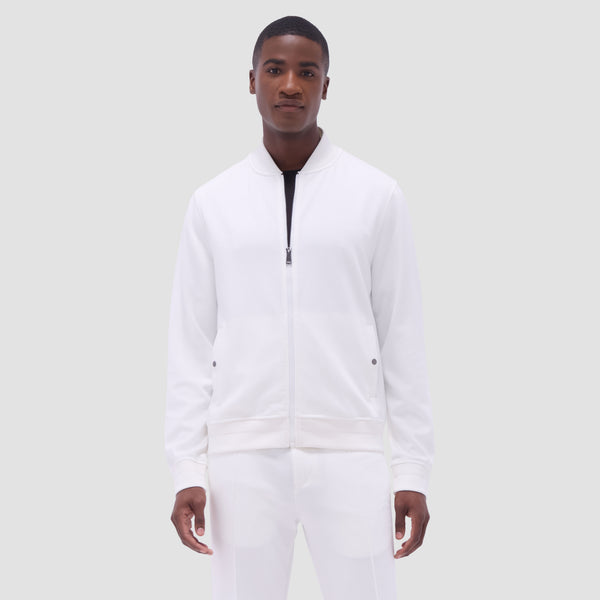 Bugatchi Soft Touch™ Solid Bomber Jacket