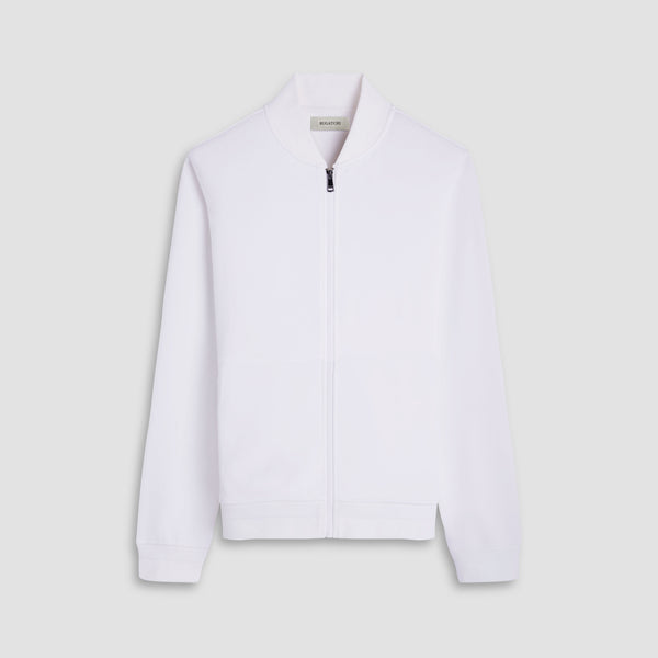 bugatchi Soft Touch™ Solid Bomber Jacket