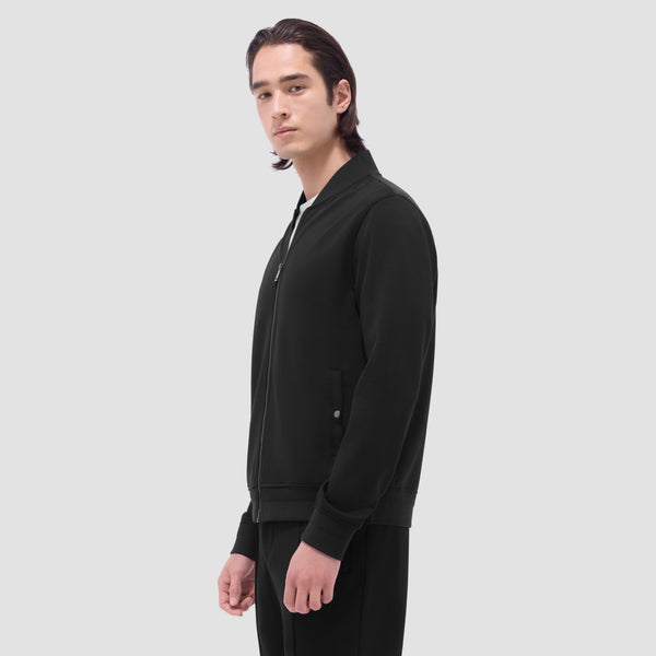 Bugatchi Soft Touch™ Solid Bomber Jacket