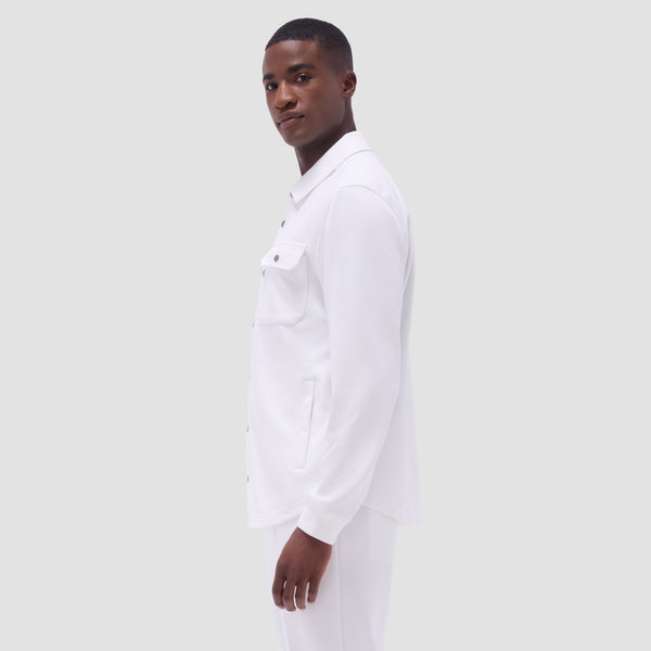 Bugatchi Soft Touch™ Solid Shirt Jacket