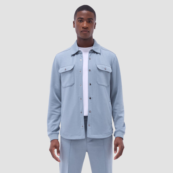 Bugatchi Soft Touch™ Solid Shirt Jacket