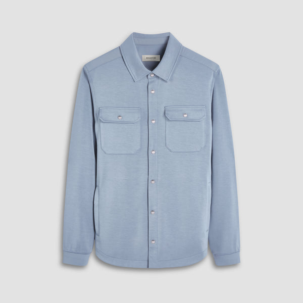 bugatchi Soft Touch™ Solid Shirt Jacket