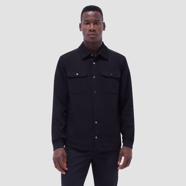 Bugatchi Soft Touch™ Solid Shirt Jacket