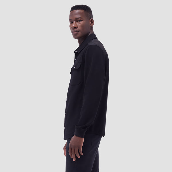 Bugatchi Soft Touch™ Solid Shirt Jacket