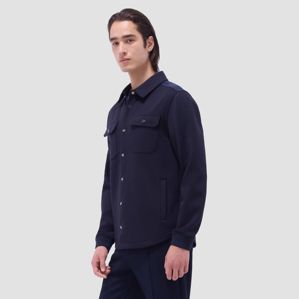 Bugatchi Soft Touch™ Solid Shirt Jacket