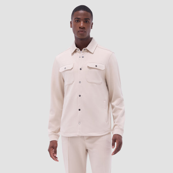 Bugatchi Soft Touch™ Solid Shirt Jacket
