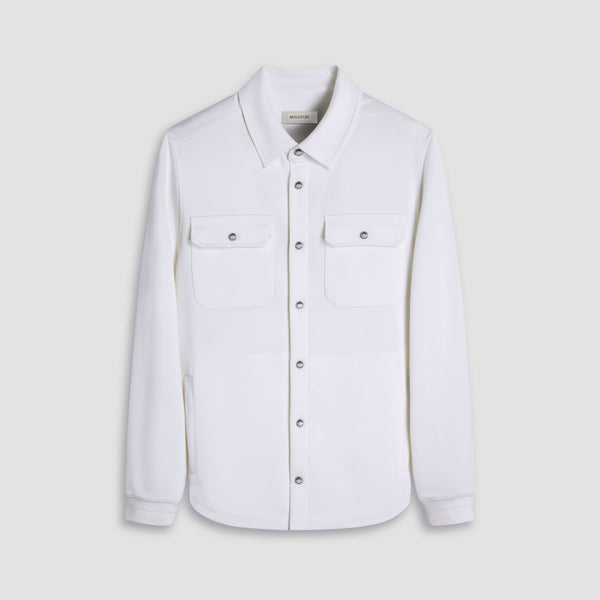 bugatchi Soft Touch™ Solid Shirt Jacket
