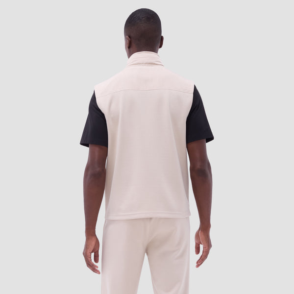 Bugatchi Soft Touch™ Solid Vest With Hood