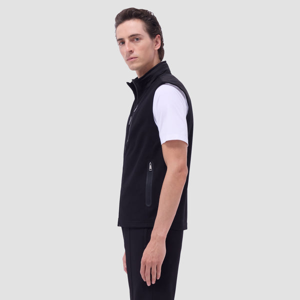 Bugatchi Soft Touch™ Solid Vest With Hood