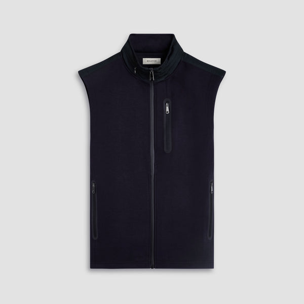 bugatchi Soft Touch™ Solid Vest With Hood