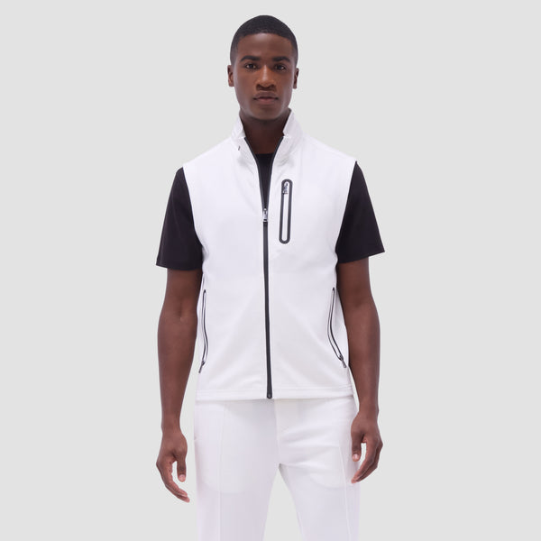 Bugatchi Soft Touch™ Solid Vest With Hood