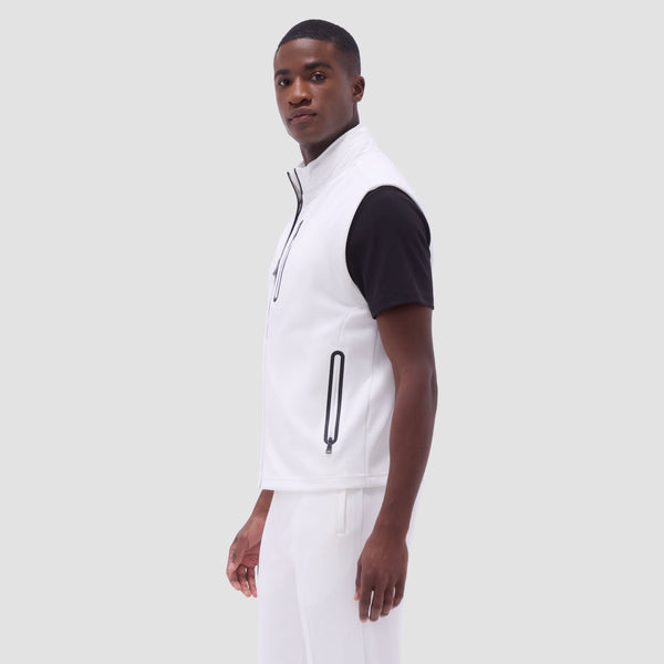 Bugatchi Soft Touch™ Solid Vest With Hood