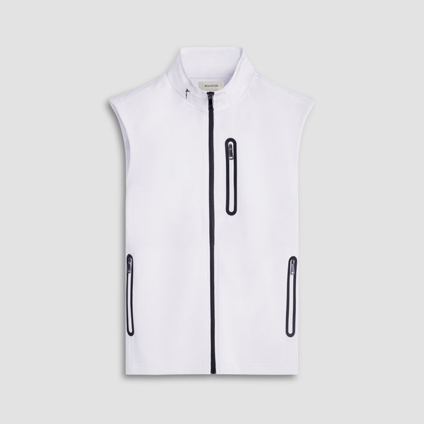 bugatchi Soft Touch™ Solid Vest With Hood