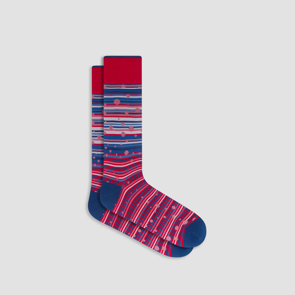 bugatchi Striped Mid-Calf Socks