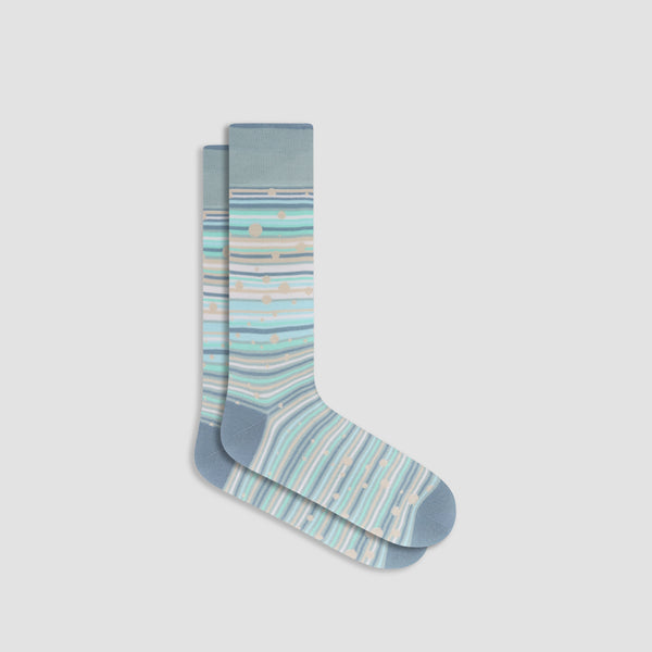 bugatchi Striped Mid-Calf Socks