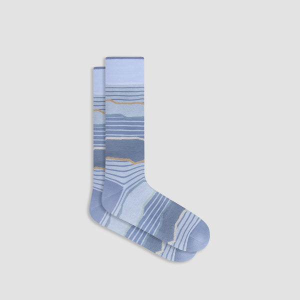 bugatchi Striped Mid-Calf Socks