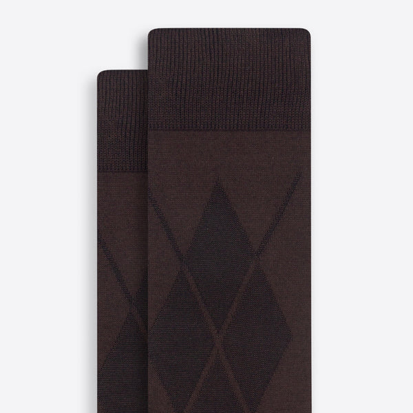 Bugatchi Tonal Argyle Mid-Calf Socks